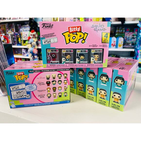 Funko Netflix Squid Game Bitty POP 4pk - Picture 2 of 3